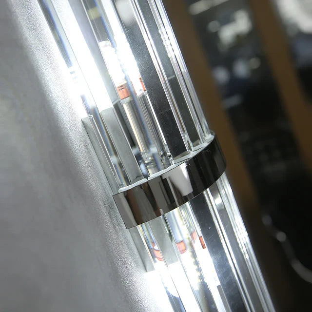 Arandela de Parede Luxuosa em Cristal