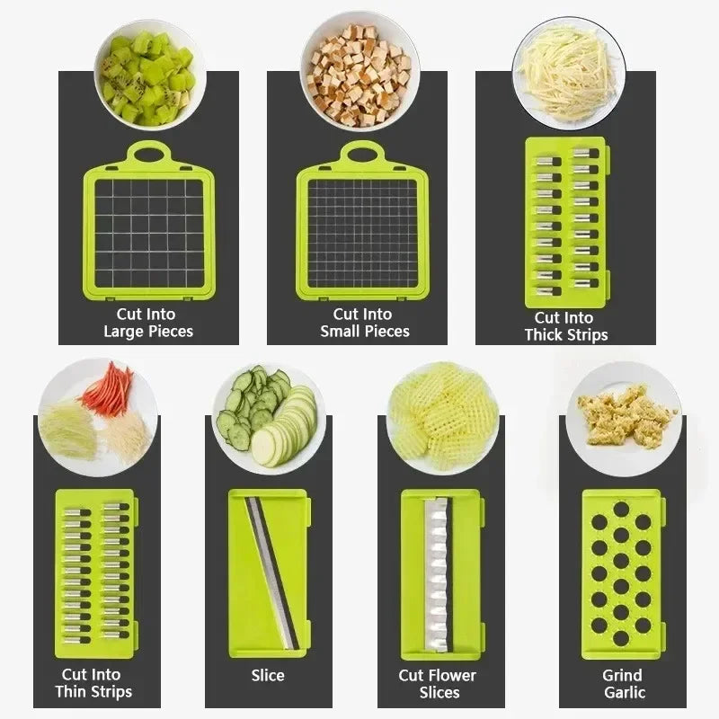 Cortador de Legumes Multifuncional Casa Titan