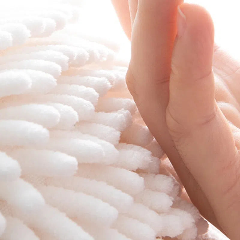 Toalhas de Mão Pompom em Chenille