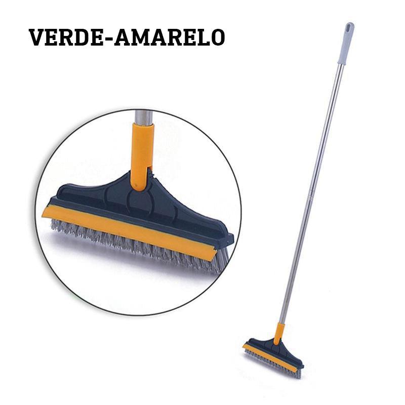 Limpador 2 em 1 Vassoura Rodo Dry Easy