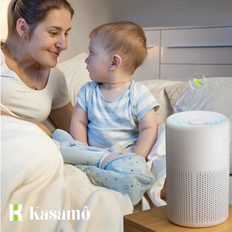 Purificador de Ar AirClean - Dupla Filtragem HEPA + Carvão Ativado